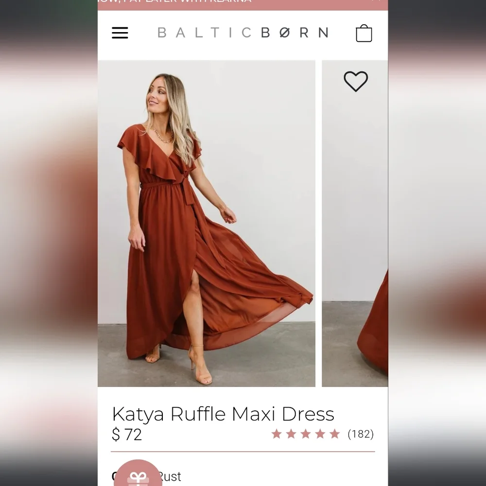 Maxi dress- never worn - Picture 3 of 3